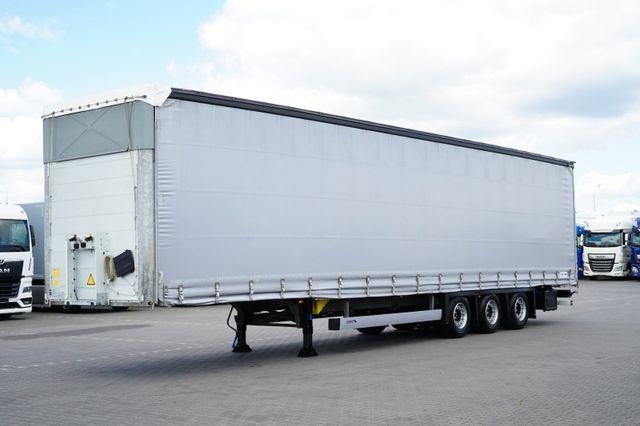 Schmitz Cargobull FIRANKA / MEGA / MULTI LOCK / XL / OŚ PODNOSZONA
