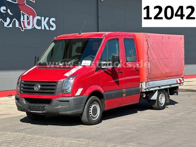 Volkswagen Crafter 35 Doppelkabine Pritsche + Plane