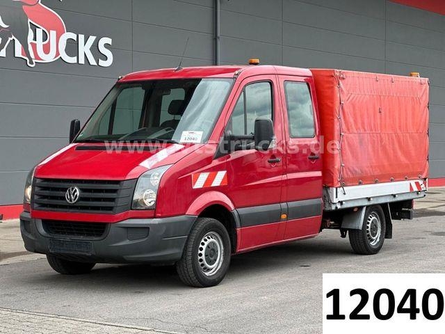 Volkswagen Crafter 35 Doppelkabine Pritsche + Plane