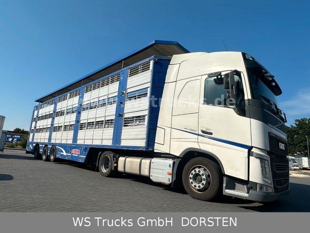 Volvo FH 460 Mega mit Finkl 3 Stock Hubdach