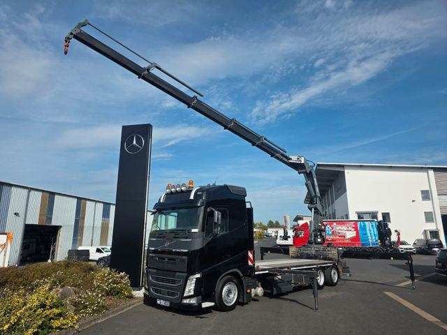 Camion plateau Volvo FH 500 6x2 Heckkran MKG HLK 531 HP a5 Funk — occasion 2020