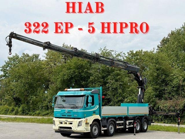 Volvo FMX 410 *HIAB 322 EP-5 HIPRO/FUNK *8x4
