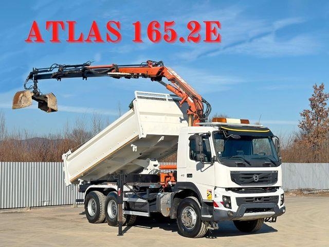 Volvo FMX 410 Kipper 5,10m *ATLAS 165.2E/FUNK *6x4