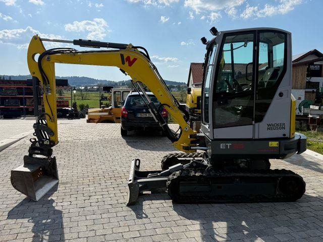 Mini-pelle Wacker Neuson ET35 mit Powertilt und VDS — occasion 2021, 1 550 h