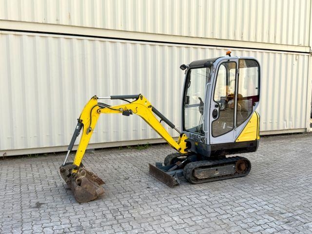 Mini-pelle Wacker Neuson ET16 / 2019 BJ / 1.520 H / 3x Löffel — occasion 2019, 1 520 h