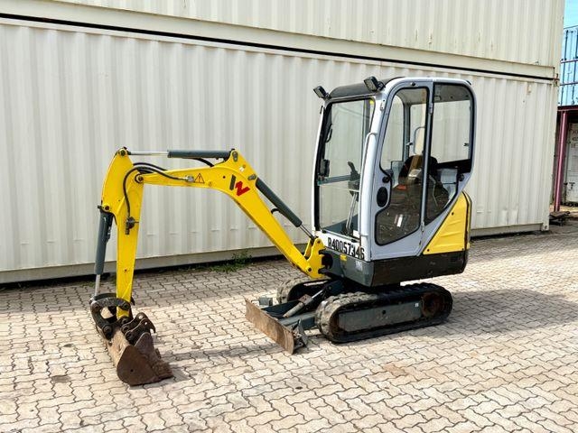 Mini-pelle Wacker Neuson ET16 / 2019 BJ / 996 H / 3x Löffel — occasion 2019, 996 h