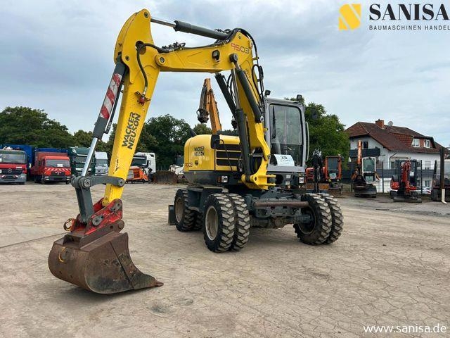 Pelle sur pneus Wacker Neuson Neuson9503 EW/SW/4X4X4/Hydr. Verstell. /4800 Std — occasion 2009, 4 809 h