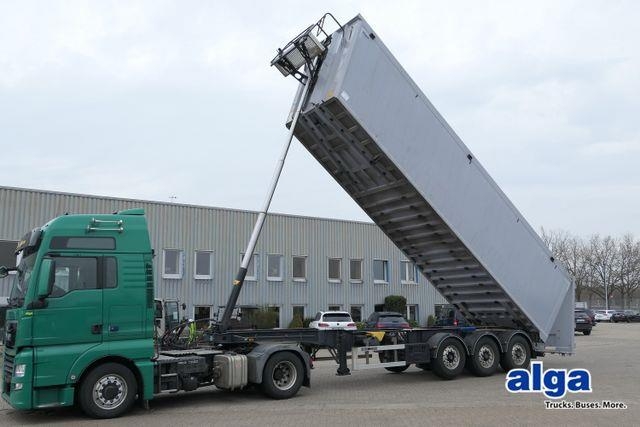 Wielton NW-3 Bulk Maaster, Alu, 55m³, Kombitür,Luft-Lift