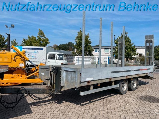 Remorque surbaissée Wörmann Tieflader TÜ 9/12 / 6.20m/ Nutzlast 7.0t — occasion 2013
