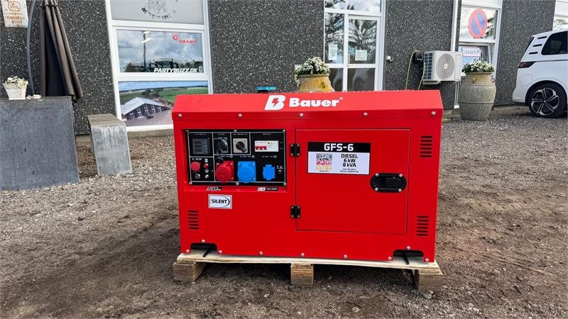 Groupe électrogène Bauer GFS-6 Kvalitets Bauer 8KVA generator — occasion 2025