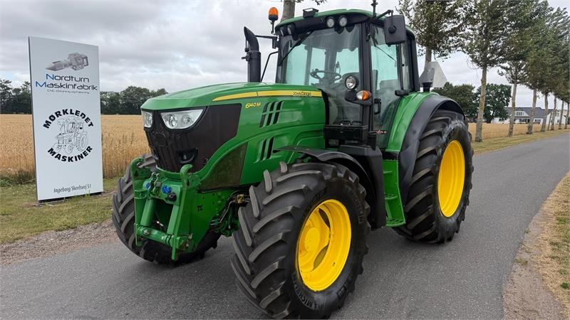 John Deere 6140M Frontlift, TLS Affjedret foraksel, LS udtag
