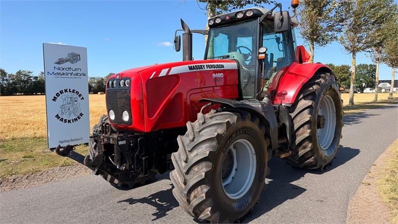 Massey Ferguson 8480 DYNA VT Fin brugt traktor M bla Frontlift med