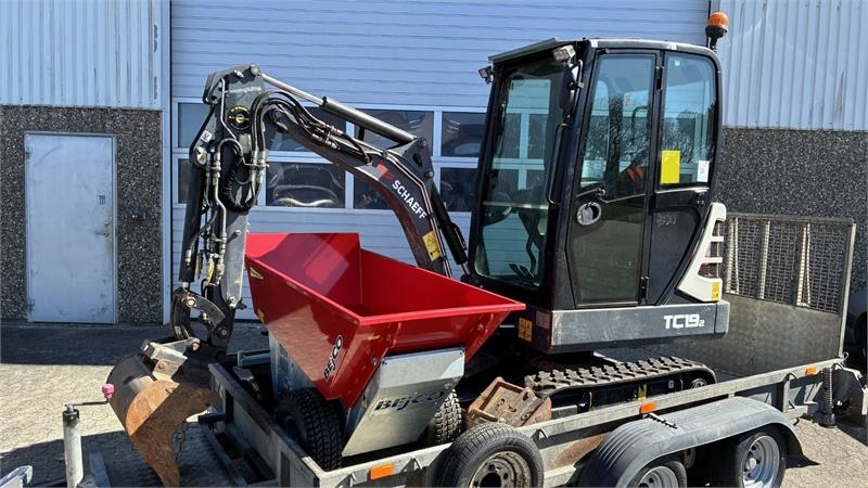 Schaeff TC19.2 + Ifor Williams GP126-GM + Bejco CU100HSS M