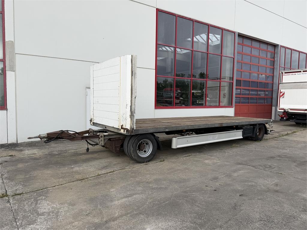 Fliegl ZPS180 2 Achs Jumbo-Plato- Anhänger