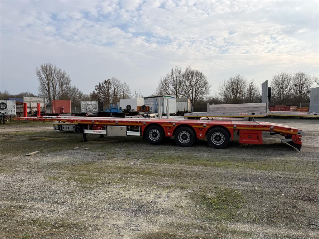 Kässbohrer LB3E 3 Achs Mega Satteltieflader, Jumbo, Wenig Be