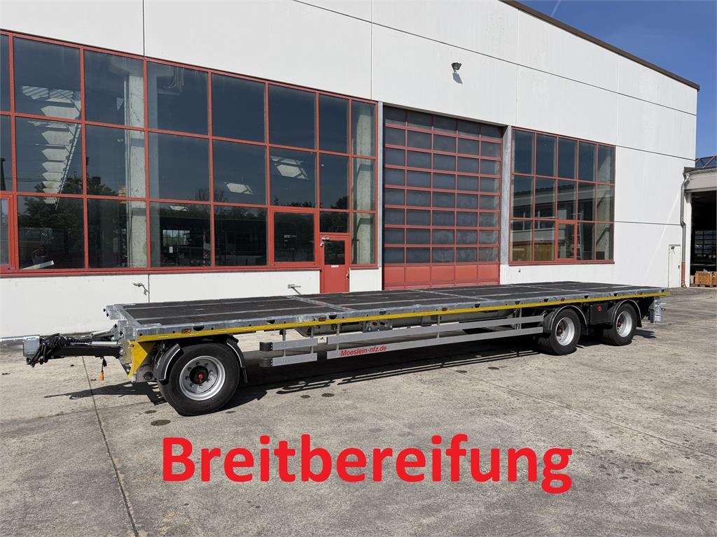 Möslein T 3 Plato 10,5 m 3 Achs Jumbo Platoanhänger 10,50