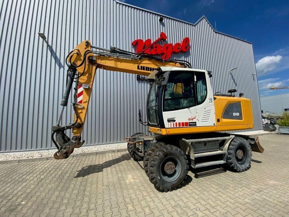 Pelle sur pneus Liebherr A 918EW — occasion 2018