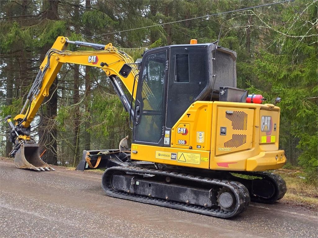 CAT 306CR, Engcon, Eberspächer, 4 kauhaa