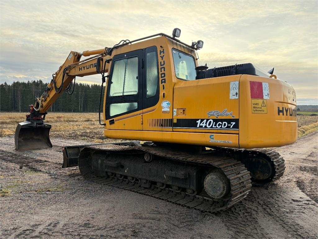 Hyundai Robex 140 LCD-7 Rototilt, Luiskakauha