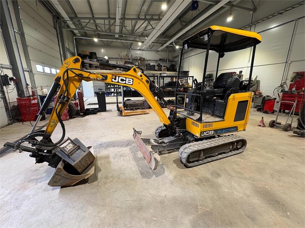 JCB 19C-1E ELECTRIC, 2019, 781h, Sähkökone! Kallistuv