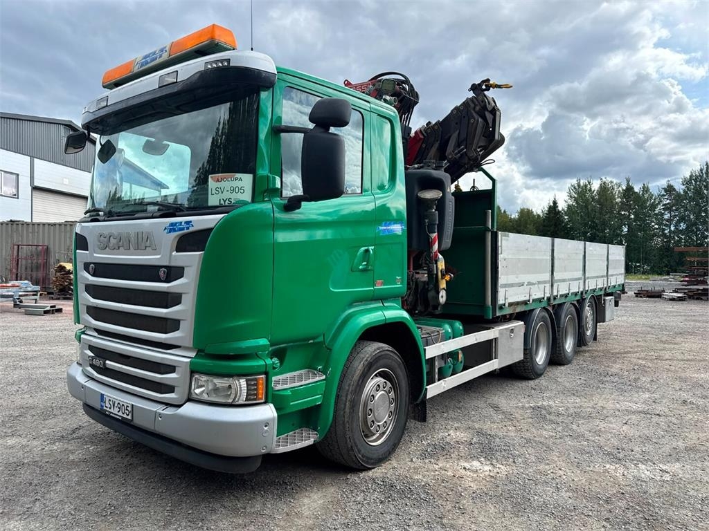 Scania G 490 + FASSI F315 RA