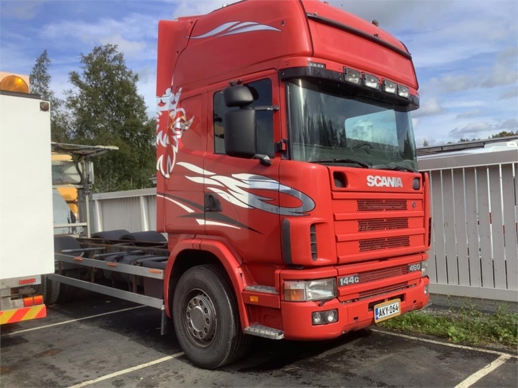 Scania R144 Tma auto rek työkone