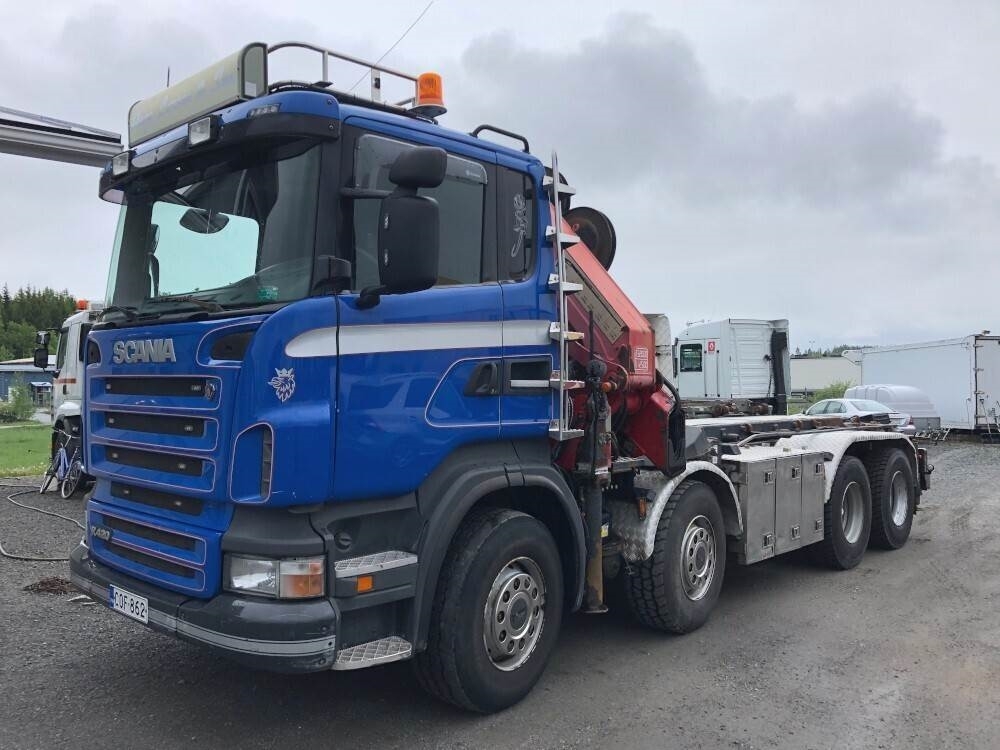 Scania R420 8x4 euro4