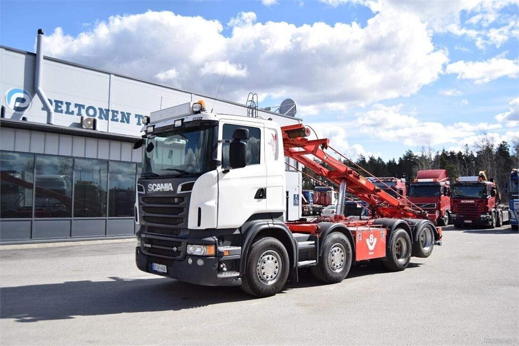 Scania R500 8x2 Vaihtolava-auto