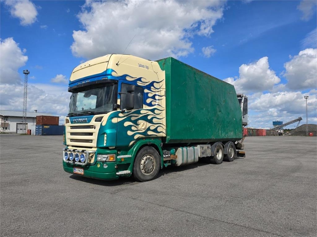 Scania R620 6X2, Kesla 2010T Materiaalinkeräysauto