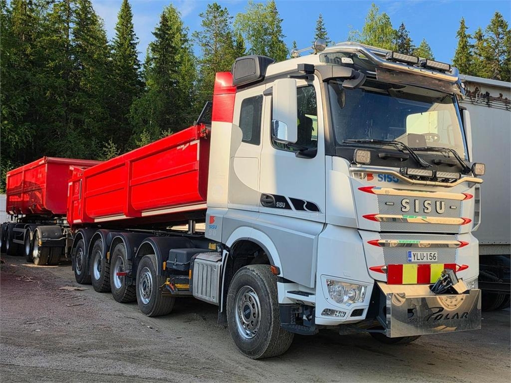 Camion municipal Sisu CK16M 10X4 Tiehoitoauto — occasion 2022