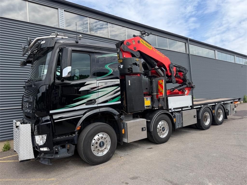 Sisu Polar 530 8X4 Palfinger PK78002 nosturi