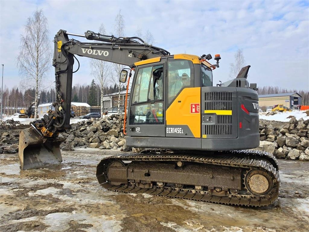 Volvo ECR145EL, Engcon, Eberspächer, Kauha