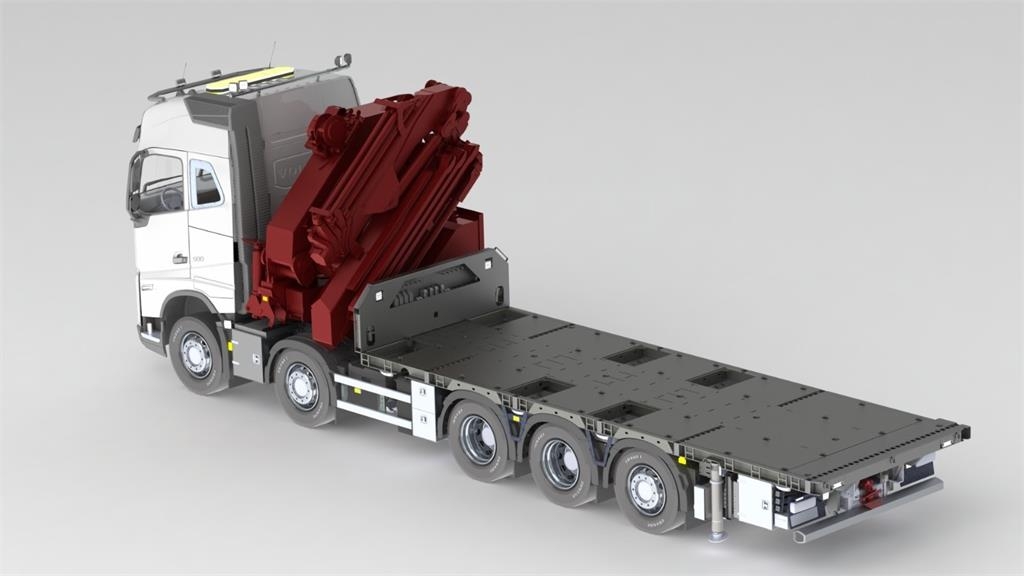 Volvo FM540 8X4 Palfinger PK 1050 TEC Nosturi