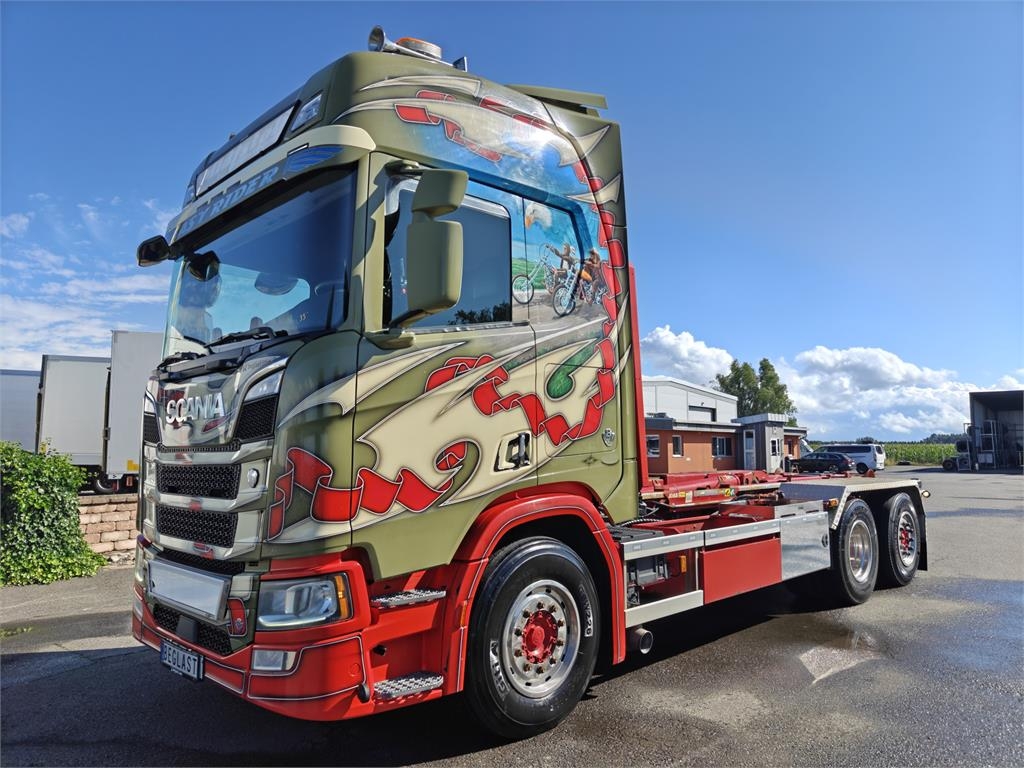 Camion ampliroll Scania R650 — occasion 2019