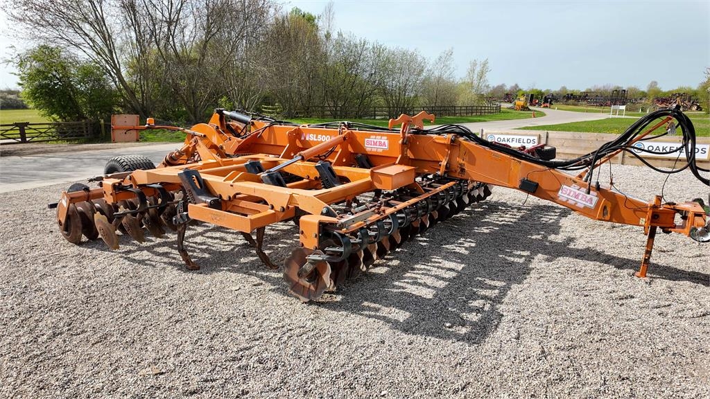 5m Simba SL500 Trailed One Pass Cultivator