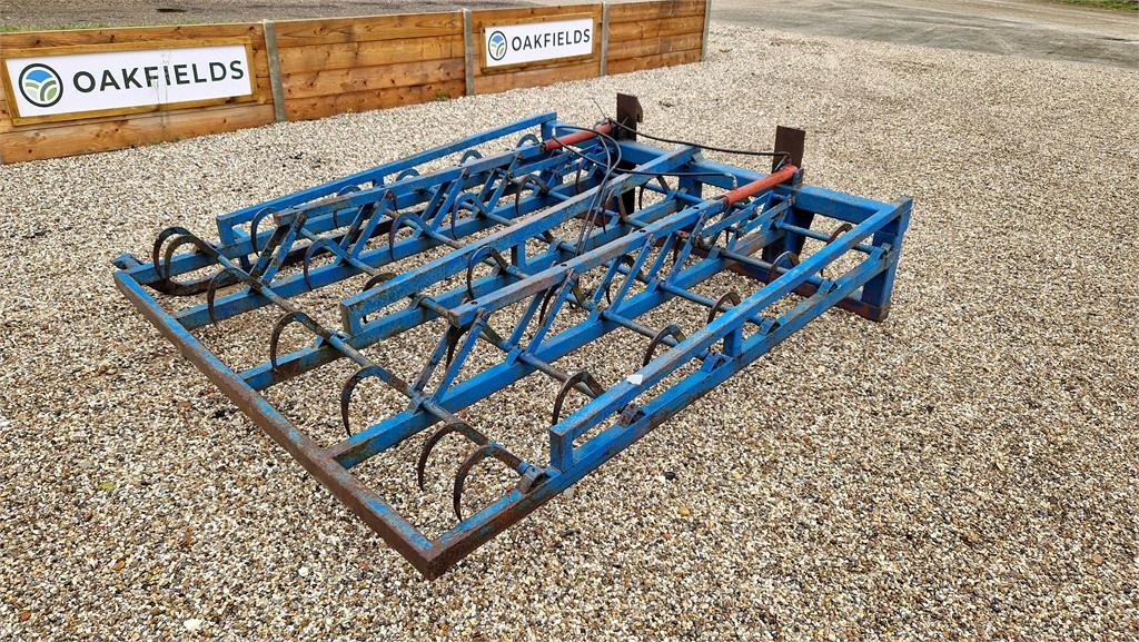 HD Flat 10 Bale grab to suit JCB