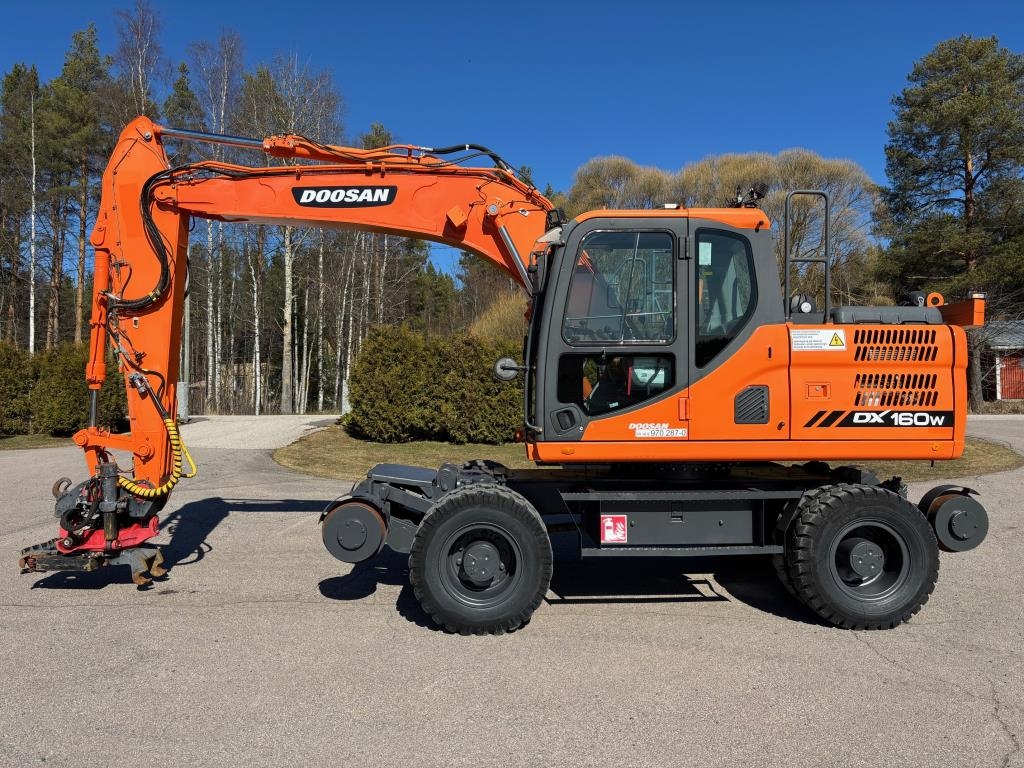 Doosan DX160W-3 RATAKONE + RASVARI + LÄMMITIN + PROBO IND