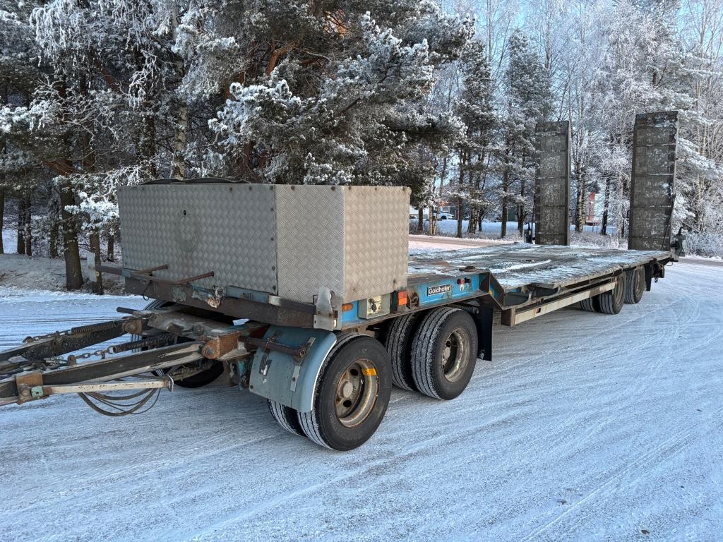 Goldhofer 4-AKSELINEN + POKATTU KANSI 9,8M + HYDRAULISET RAM