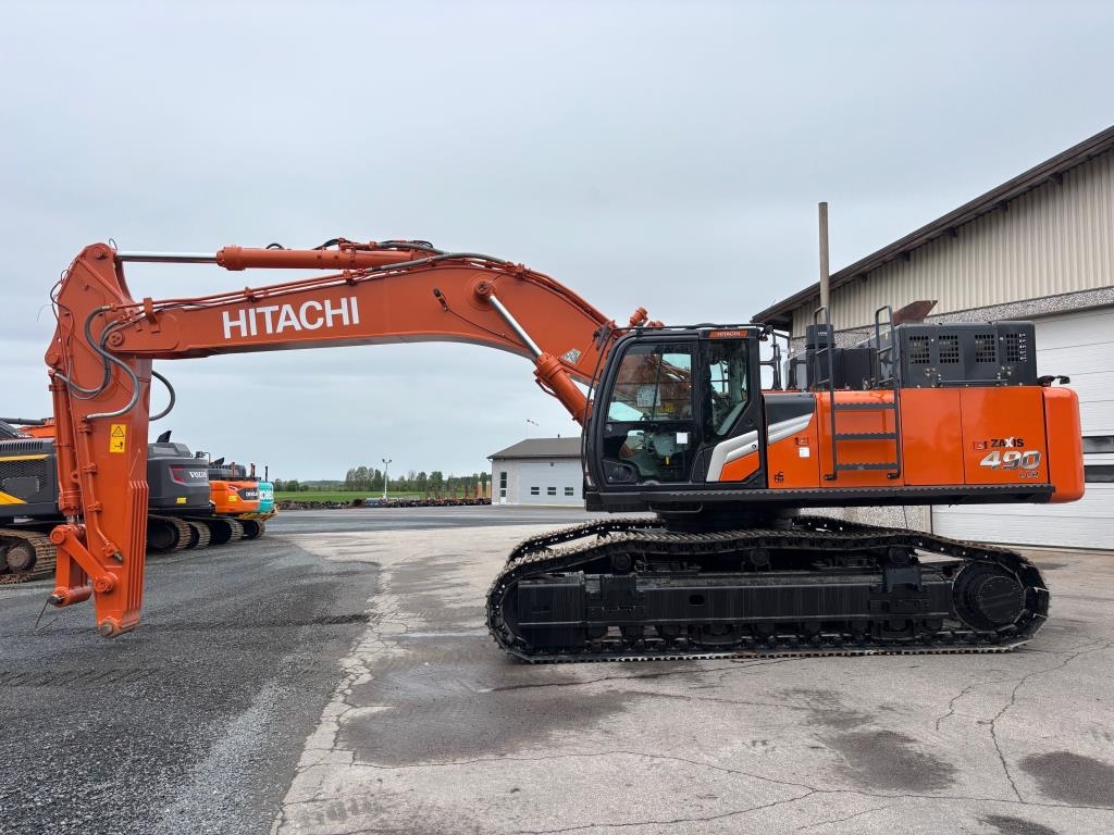 Hitachi ZAXIS490LC-7 + 600MM TELAT + VASARAHYDRAULIIKKA +