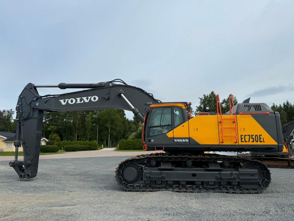Volvo EC750EL + 3,55M VARSI + RASVARI + VASARA JA PYÖRIT