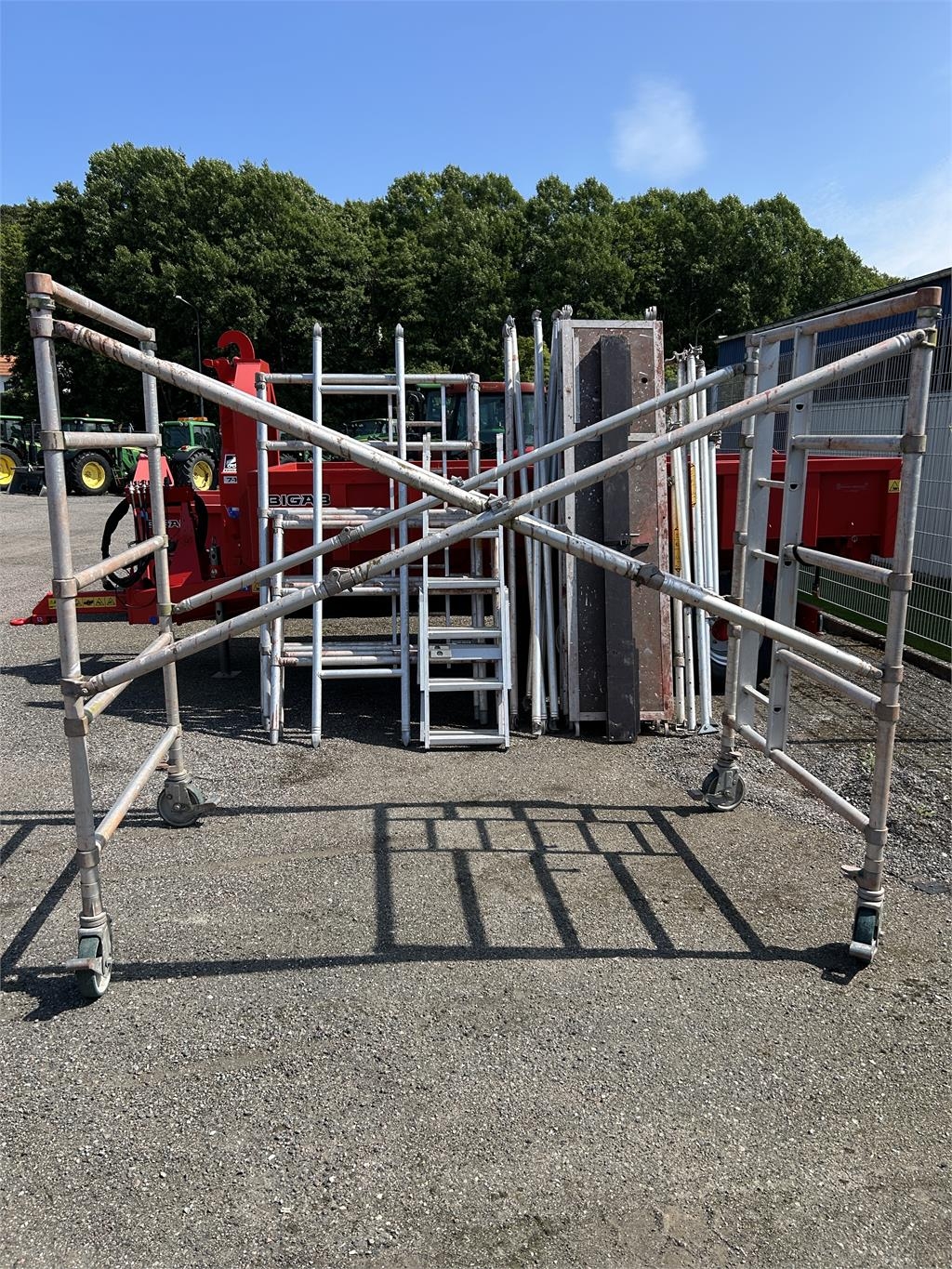 ALUMINIUMSTÄLLNING 4 M (KUND)