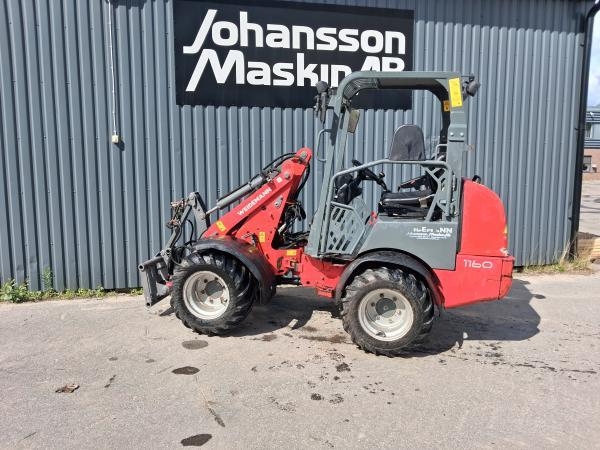 Weidemann 1160 MED ROPS 32 HK