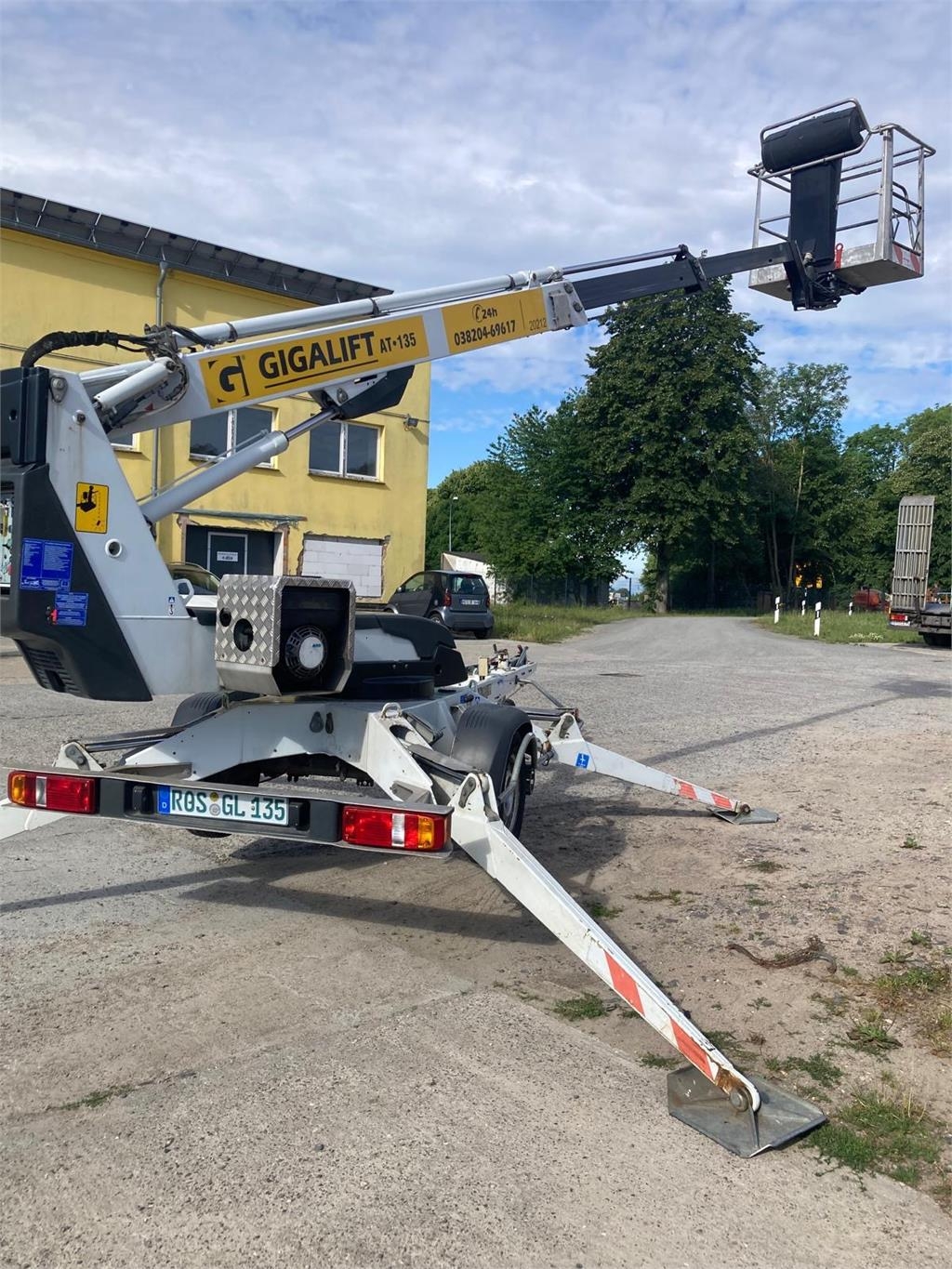 Nacelle tractable Hematec DINO 135 T — occasion 2012