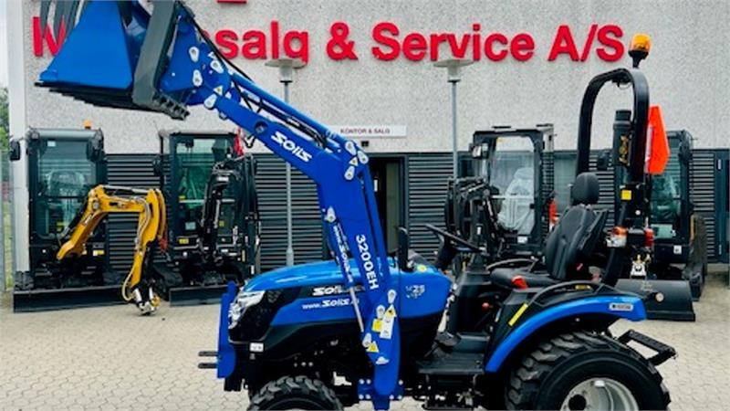 Solis H26 HST Industri dæk, frontlæsser, siloklo, std.sk