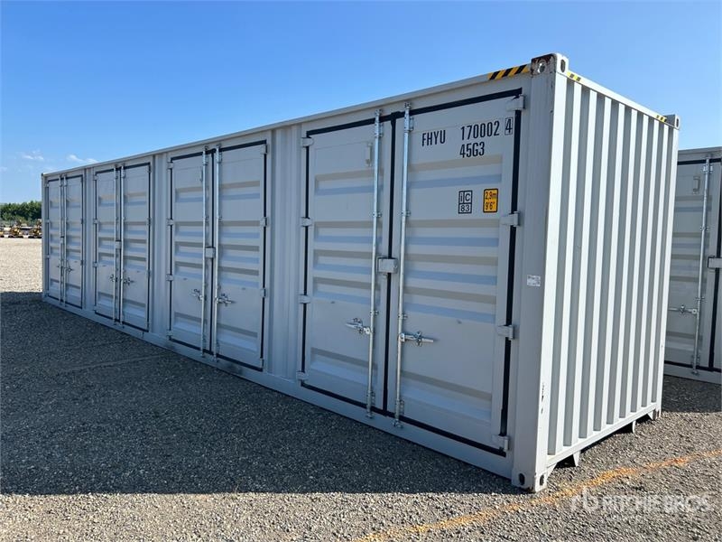 40 ft High Cube Multi-Door Storage Container
