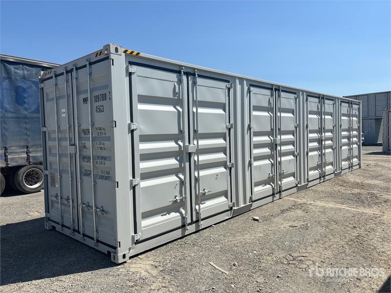 40 ft High Cube Multi-Door Storage Container
