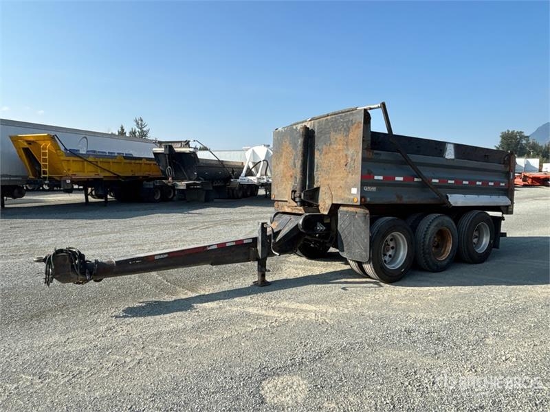 Cancade 15 ft Tri/A Pup Dump Trailer