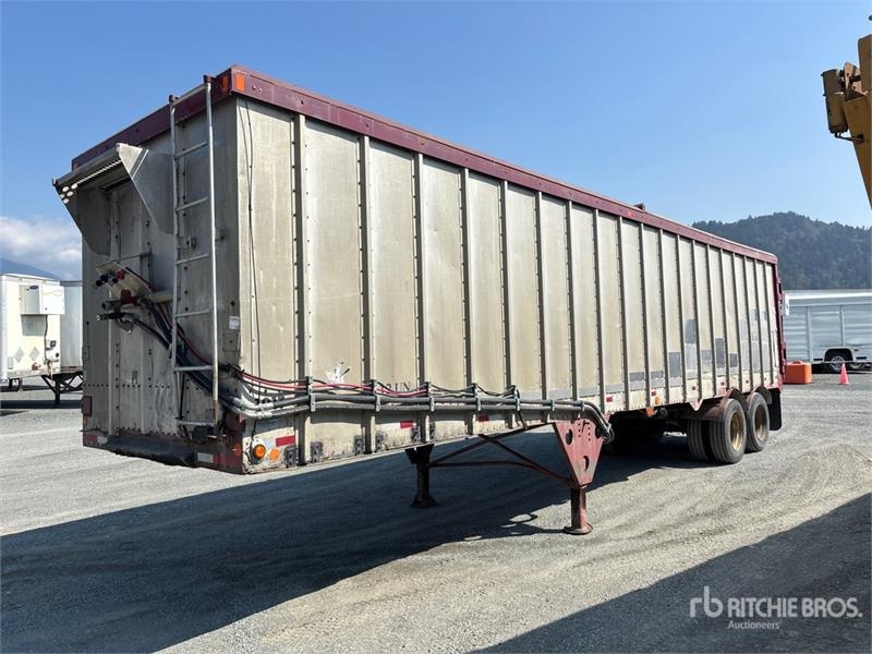 Carter 36 ft x 102 in T/A Moving Floor Open-Top Chip Trai