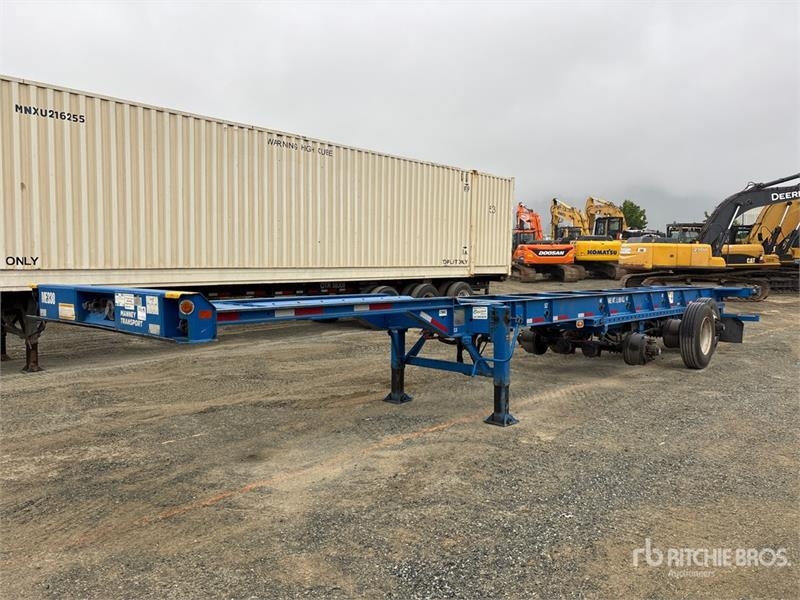 CIMC 53 ft Tri/A Container Trailer