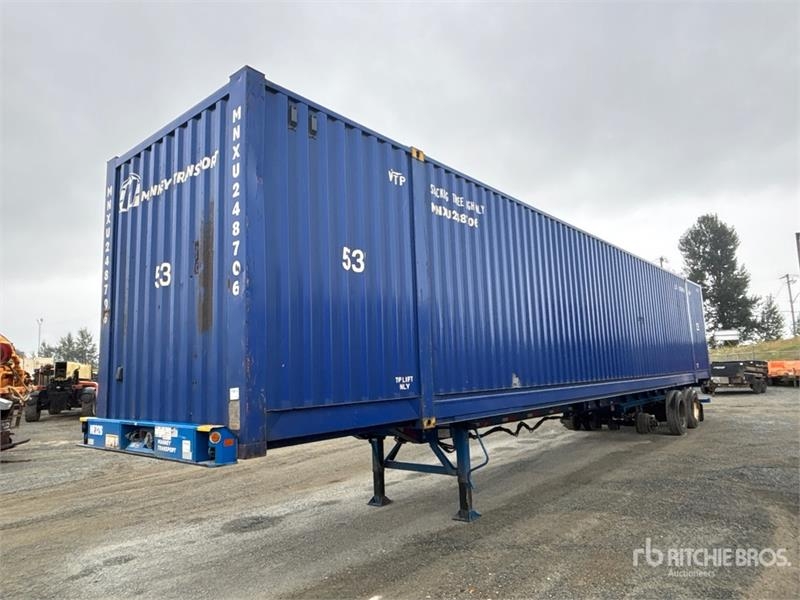 CIMC 53 ft Tri/A Extendable Container Trailer